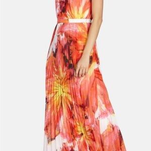 Meghan Los Angeles Giant Floral Maxi Dress Sz 12